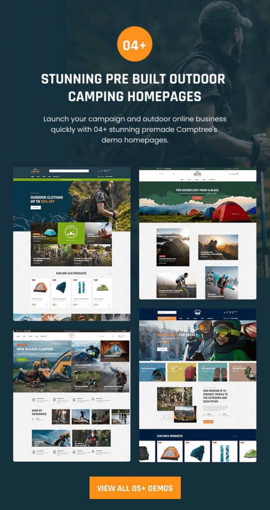 CampTree – Outdoor WordPress Theme
