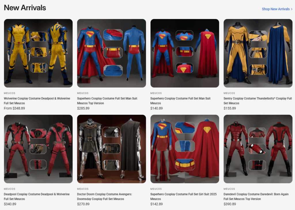 Building the Meucos WordPress eCommerce Website-Designing Pages That Inspire-Product Showcases