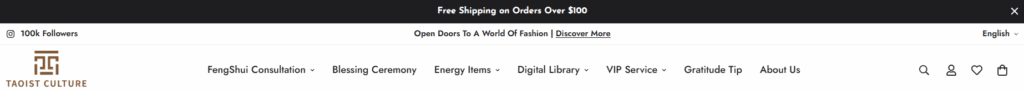 TaoistCulture Shopify Website Build for eCommerce Growth-Our Approach to Website Construction-Structuring the Shopify Build