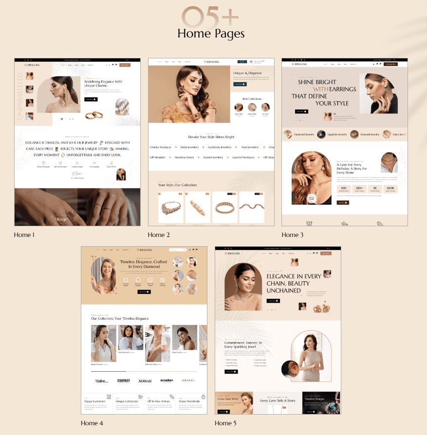 Swarna: Jewelry WordPress Theme