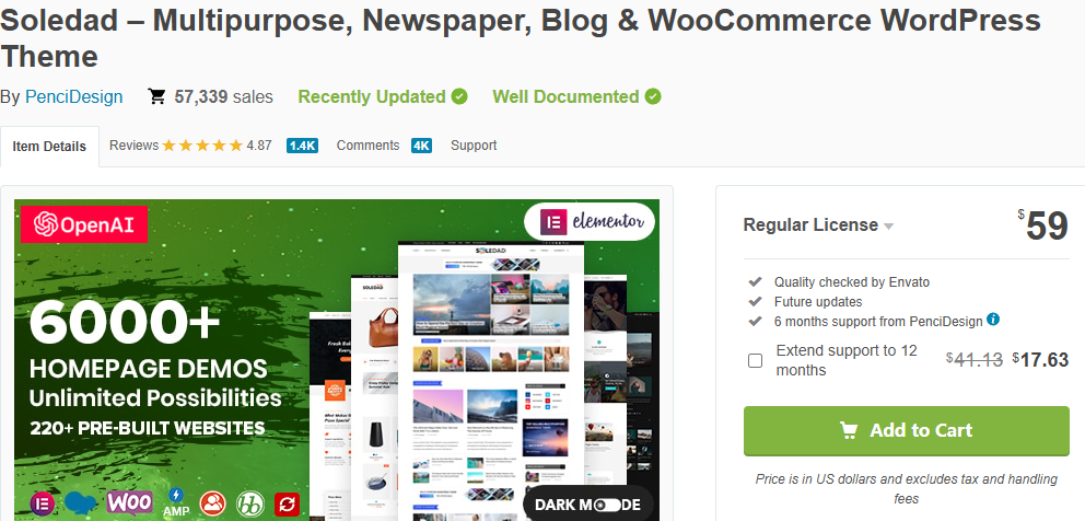 Soledad Theme-Best WordPress Themes for Blogs & Magazines