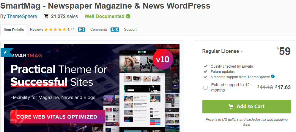 SmartMag Theme-Best WordPress Themes for Blogs & Magazines