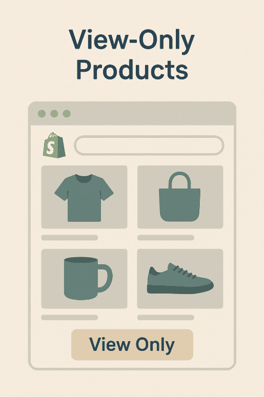 Why View-Only Products Matter-Defining “View Only”-How to Make Products View Only on Shopify