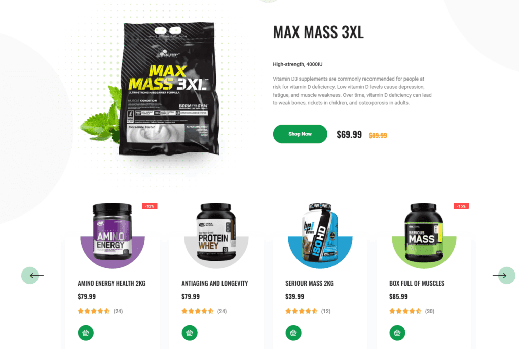 Suxnix WordPress Website Design Case Study-Design Process and Key Decisions-Product Showcasing
