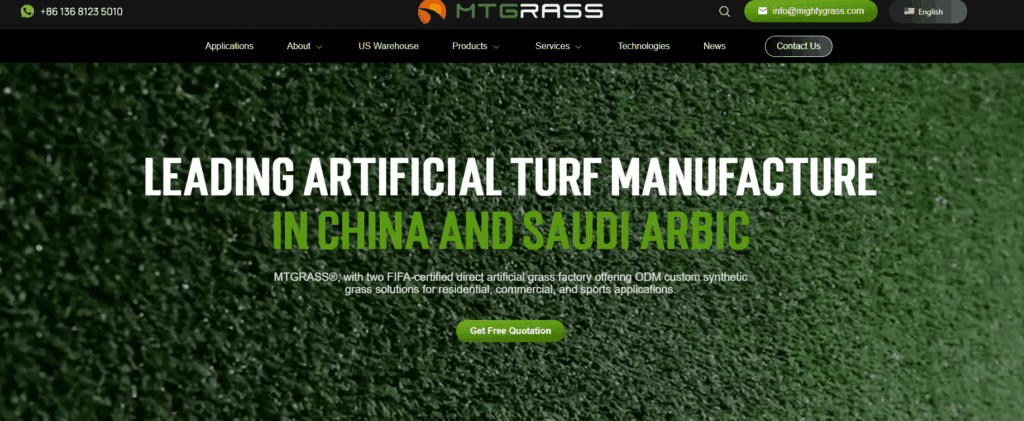 MightyGrass WordPress Website Design Case Study-Design Process: From Vision to Execution-Hero Sections with Immediate Impact