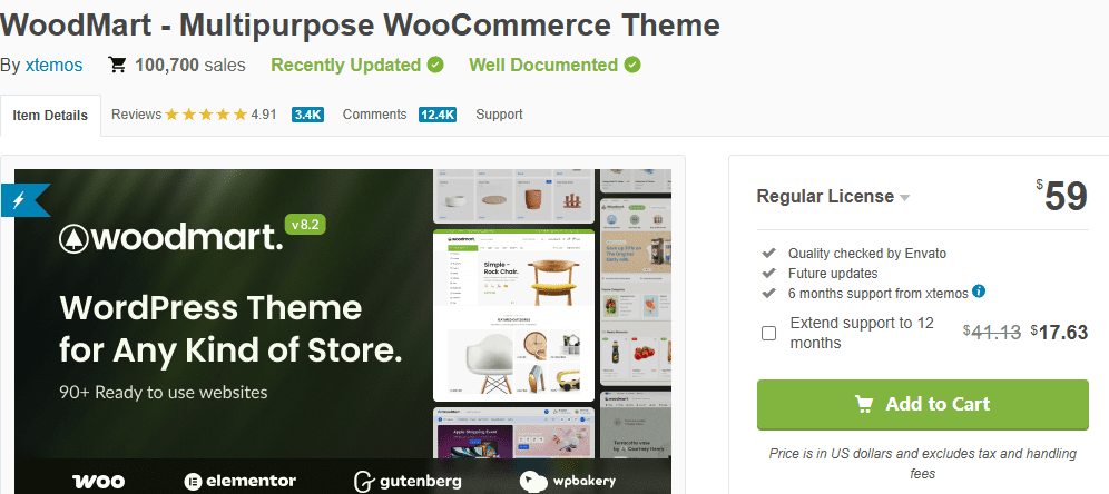WoodMart - Multipurpose WooCommerce Theme
