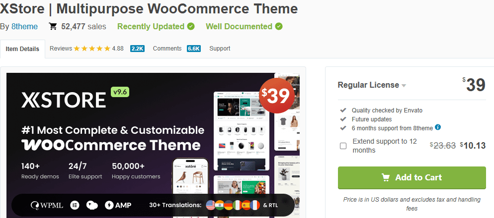 XStore | Multipurpose WooCommerce Theme