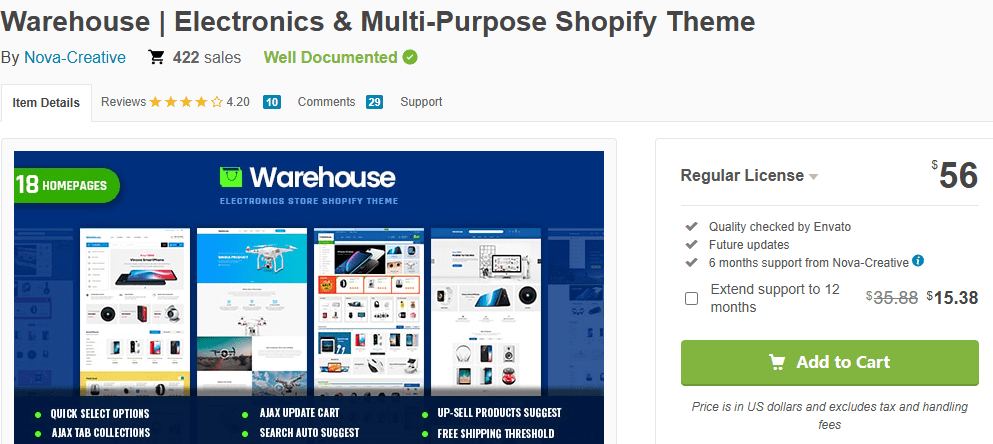Warehouse – Multipurpose Electronics Theme