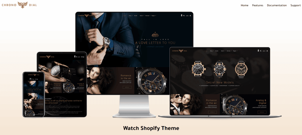 Chrona Dial – Watch Shopify Theme-Best Shopify Themes for Electronics eCommerce