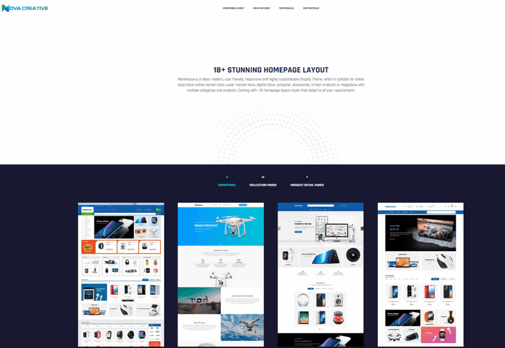 Warehouse – Multipurpose Electronics Theme-Best Shopify Themes for Electronics eCommerce