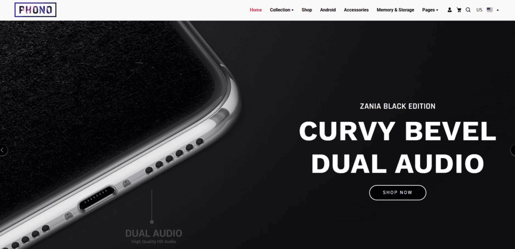Phono – Phone Accessories Theme-Best Shopify Themes for Electronics eCommerce