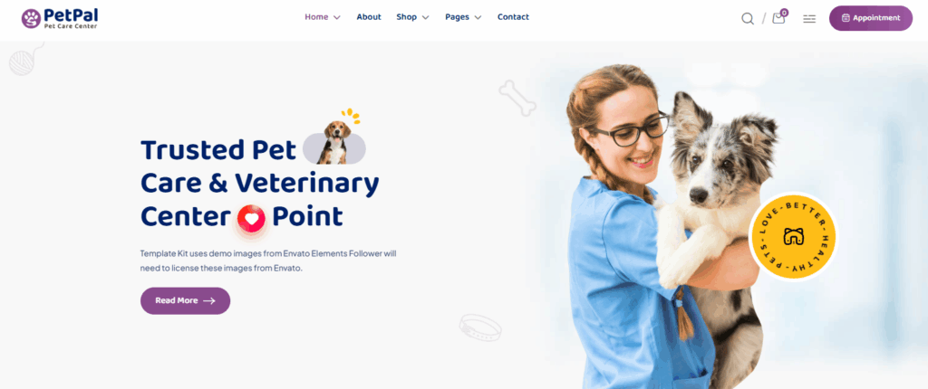 Petpal – Pet Care & Pet Shop Theme