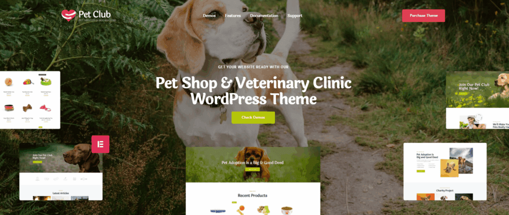 Pet Club – Pet Services & Adoption Theme