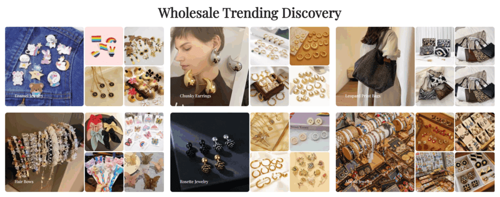 Key Features Implemented-Homepage-How We Built Factory Price Jewelry Shopify Store-Trending Discoveries