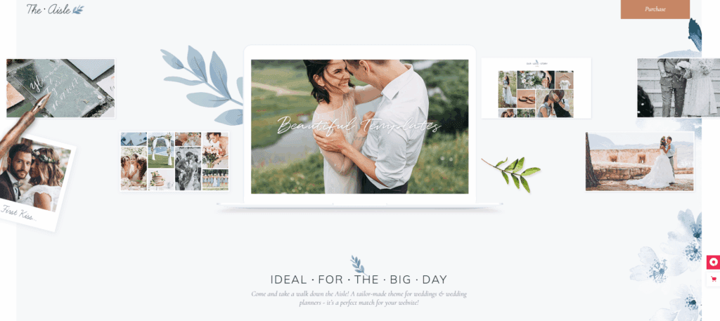 The Aisle - Elegant Wedding WordPress Theme-Best WordPress Wedding Themes Compared