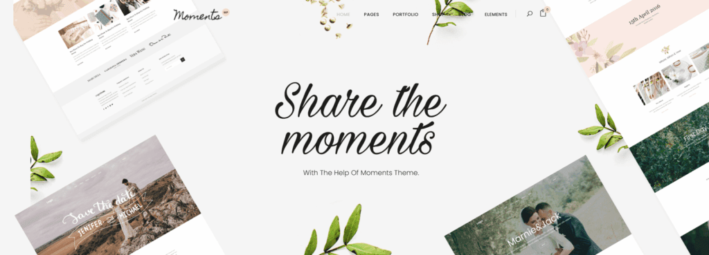 Moments - Wedding & Event WordPress Theme-Best WordPress Wedding Themes Compared