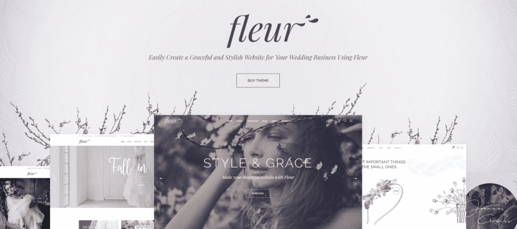 Fleur - Wedding WordPress Theme-Best WordPress Wedding Themes Compared