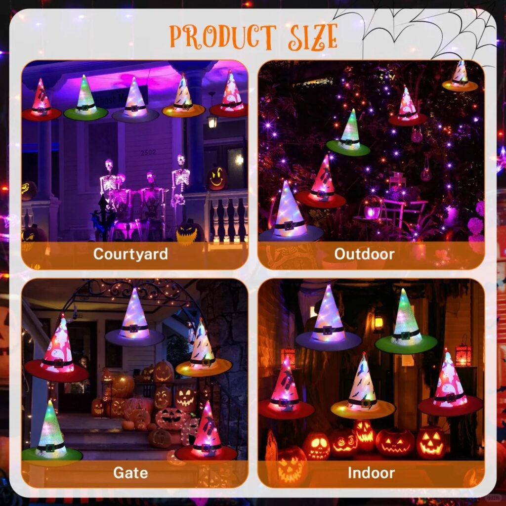 How to Design Halloween Witch Hat Images for Amazon-Showing Versatile Placement