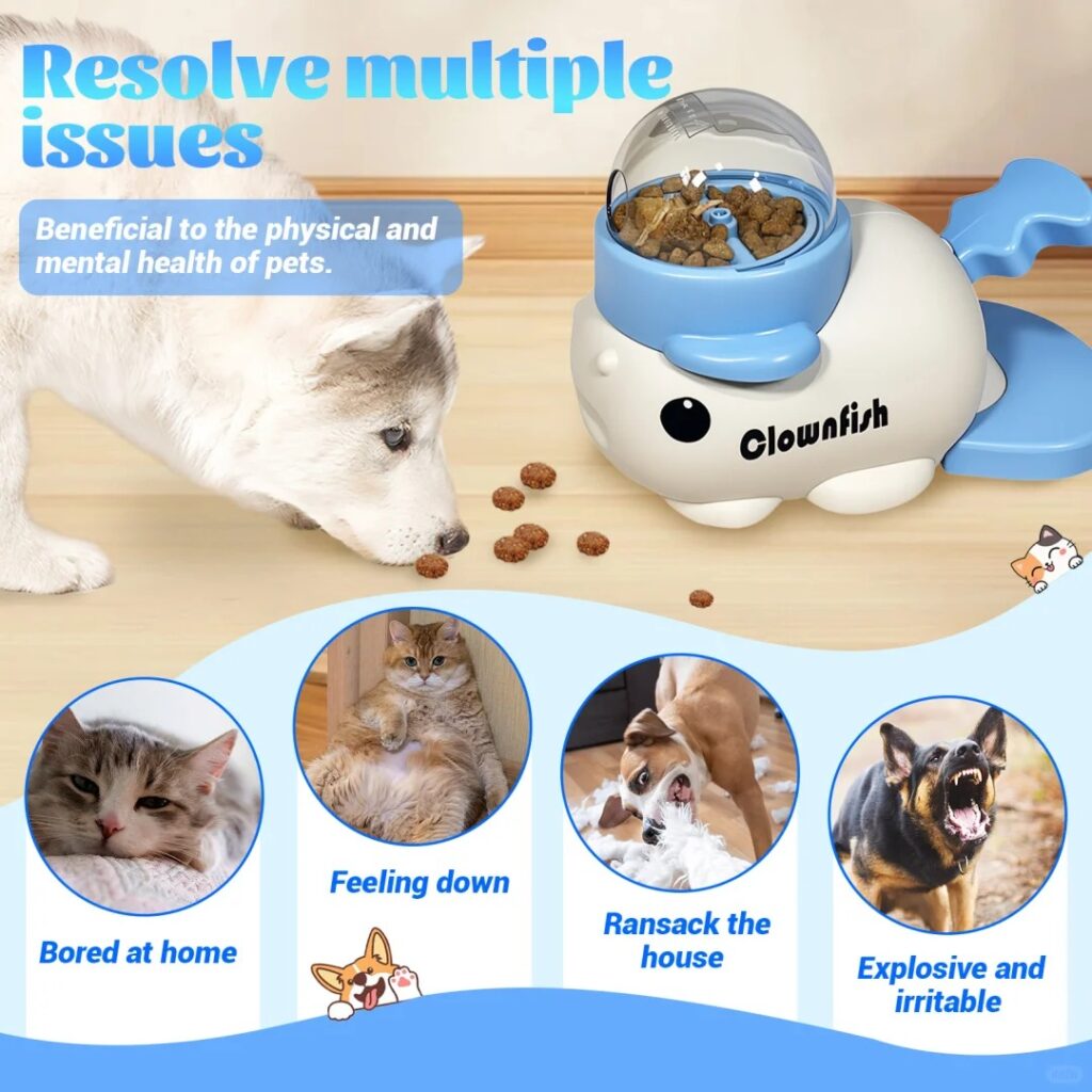 Image Amazon – Distributeur interactif pour animaux-Visuel de résolution de problèmes — Mettre en avant les bienfaits comportementaux