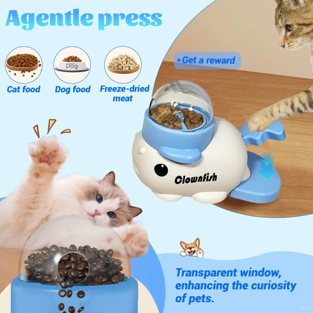 Image Amazon – Distributeur interactif pour animaux-Démonstration d’interaction — Montrer le fonctionnement