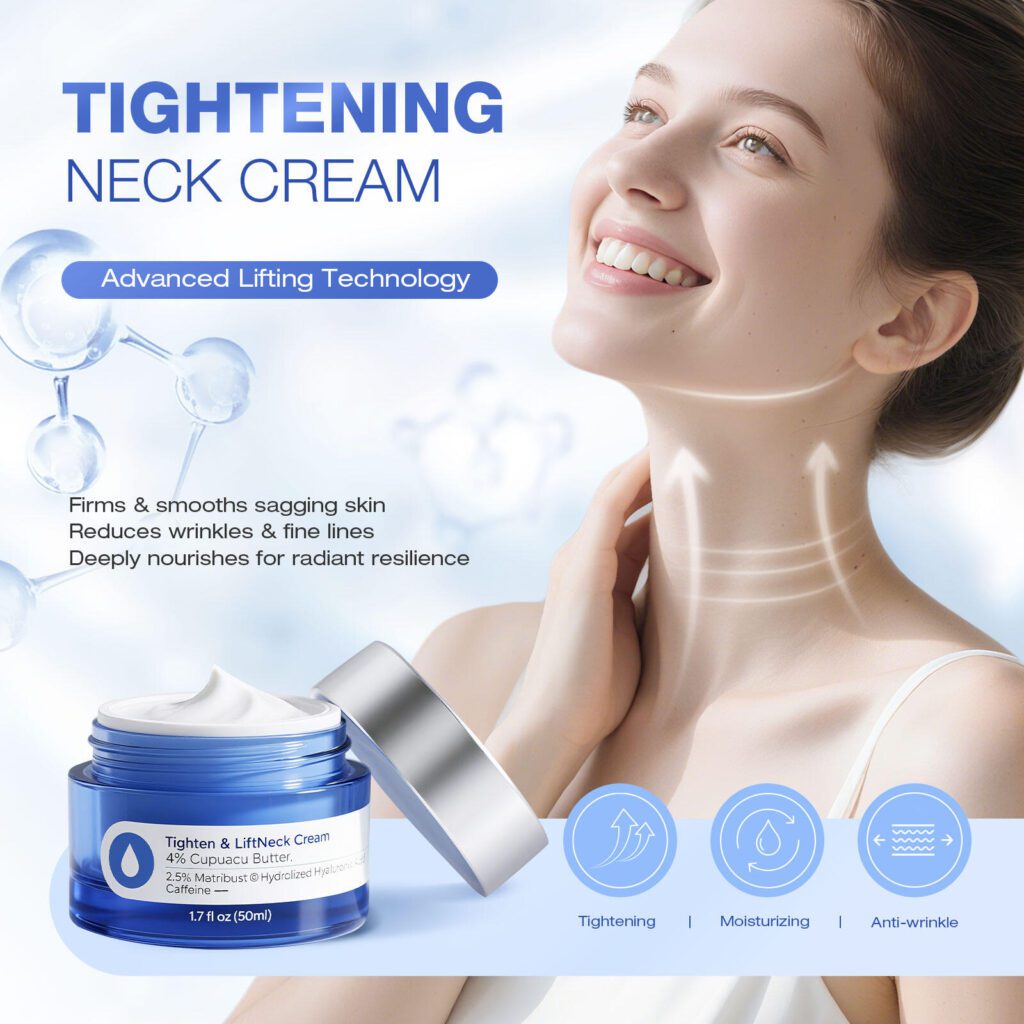 Amazon Main Image Design for Skin Care Products-Where Beauty Meets Science