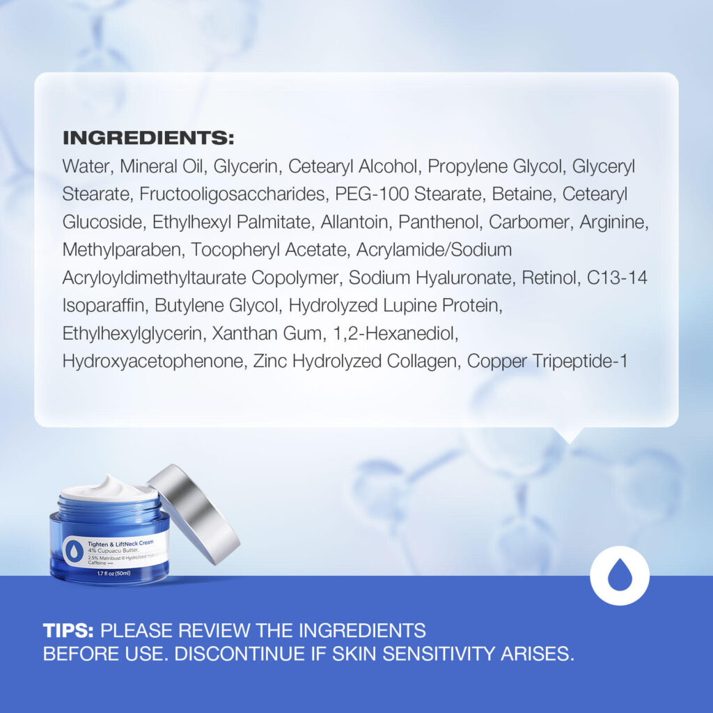 Diseño de Imagen Principal Amazon para Cuidado de la Piel-Transparencia de Ingredientes — Generar Confianza en la Etapa Final