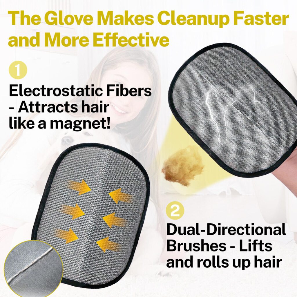 Design de Imagem Amazon para Luva Removedora de Pelos-A Imagem Tecnológica — Por Que Funciona Tão Bem