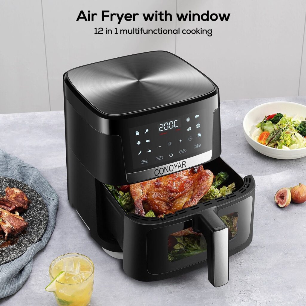 Design Amazon pour friteuse à air CONOYAR-Polyvalence culinaire