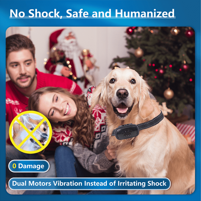 Amazon Main Image Design for Smart Pet Collars-No Shock, Safe, and Humanized