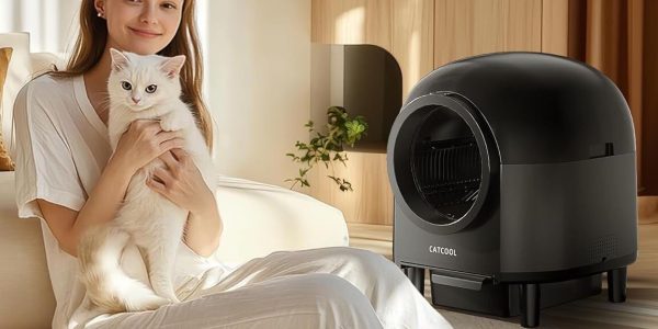 Amazon Cat Litter Box Main Image That Even Your Cat Will Swipe Right On (2)