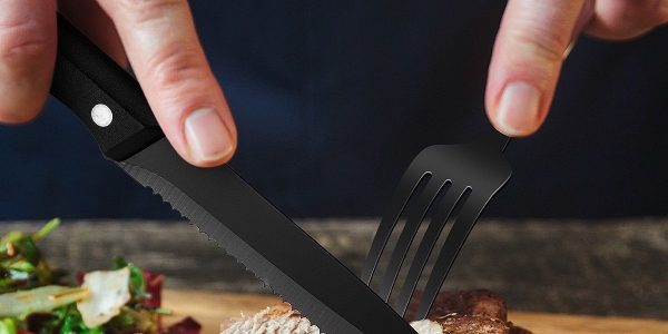 🚀 New Amazon Visuals Release - Black Cutlery Set Edition (1)